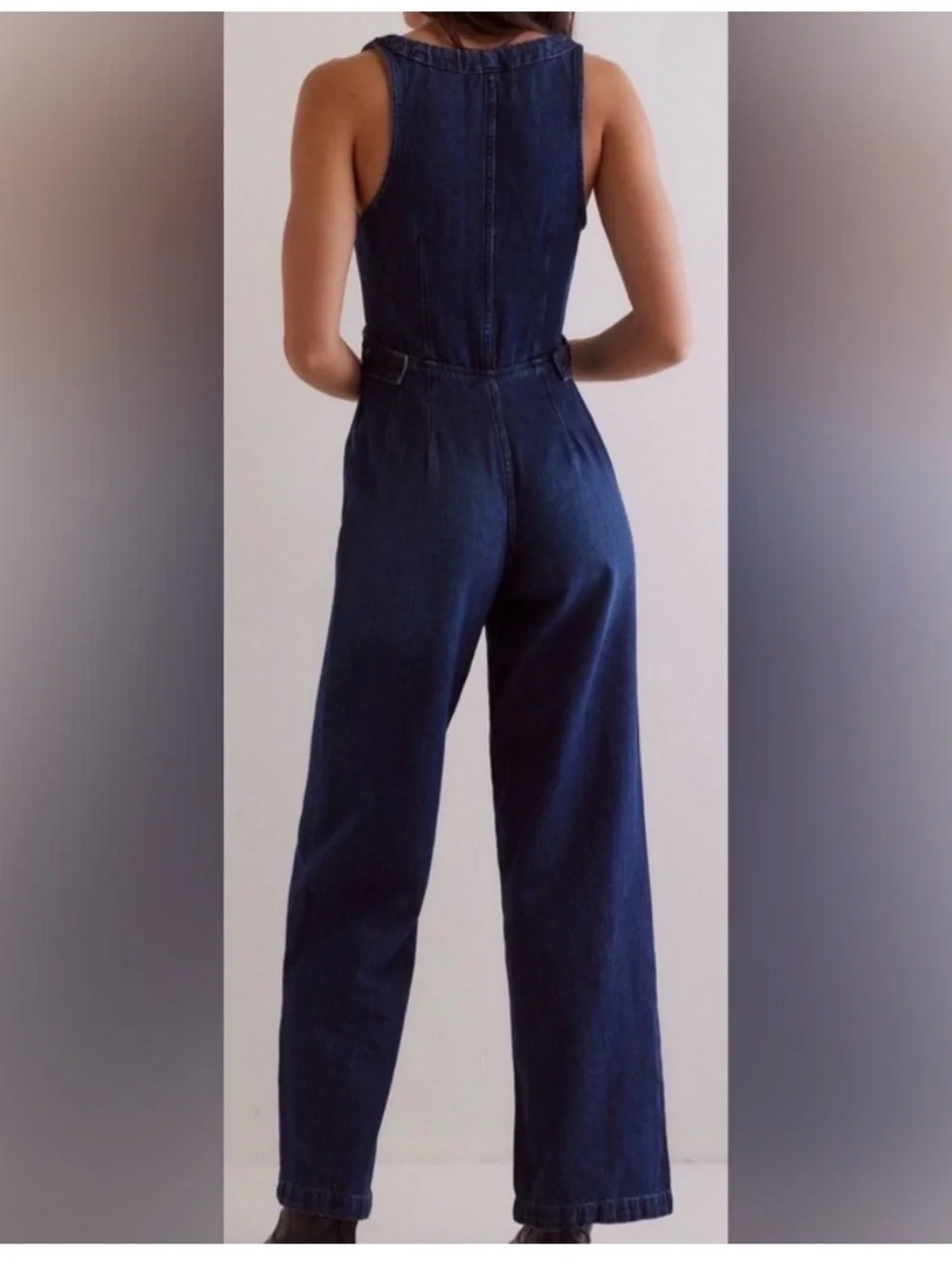 We The Free Hidden Hills One-Piece - Denim Blue✌🏾🌻NWT
